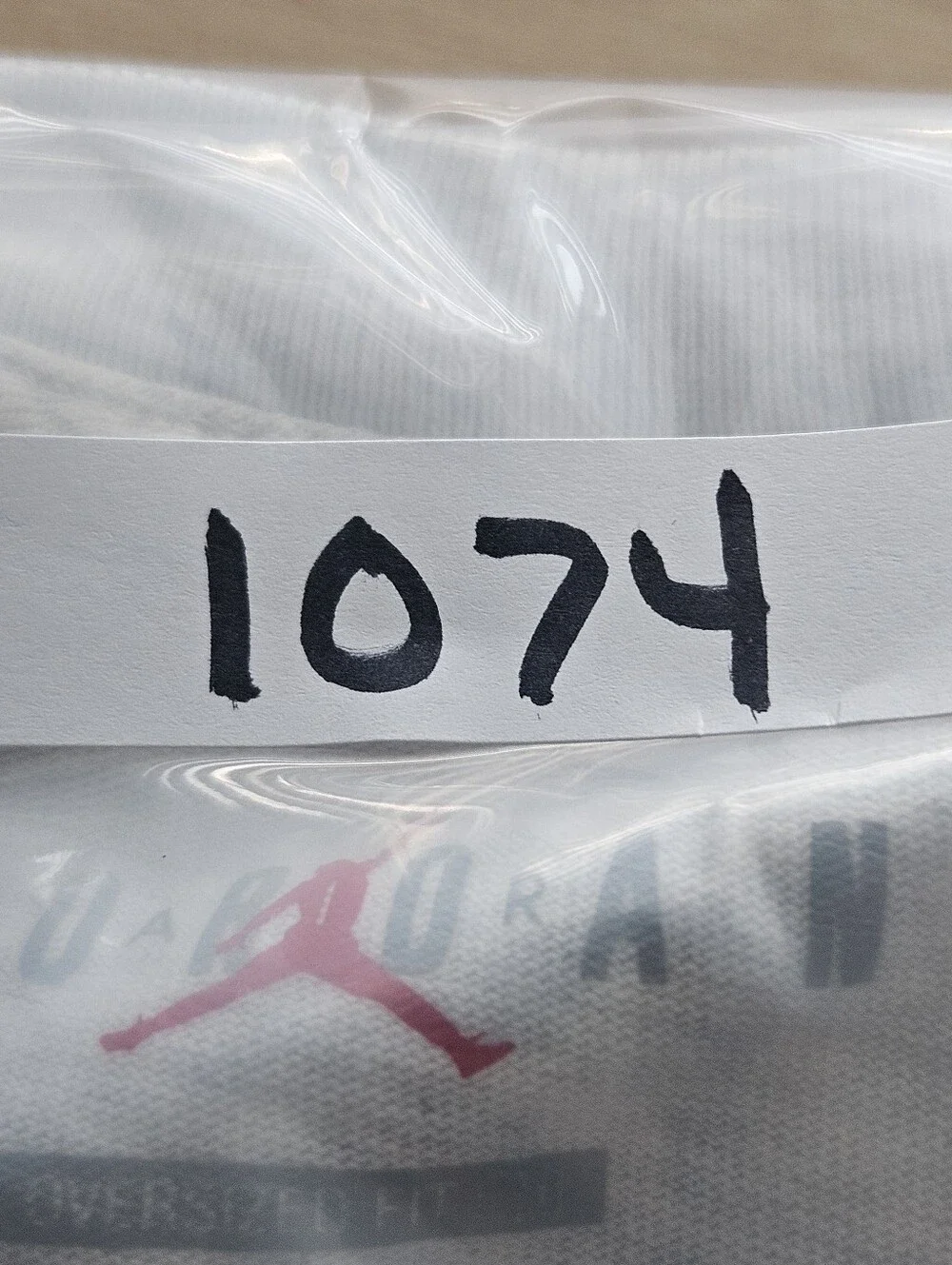 Nike Jordan Flight Essentials Oversized Tee‎ Off White/Gray Sz 2XL Sporty